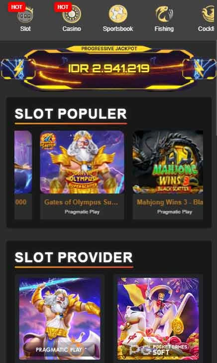 Luckymino Slot Fitur Hot beranda
