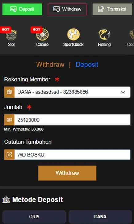 cara wd Luckymino Slot Fitur Hot